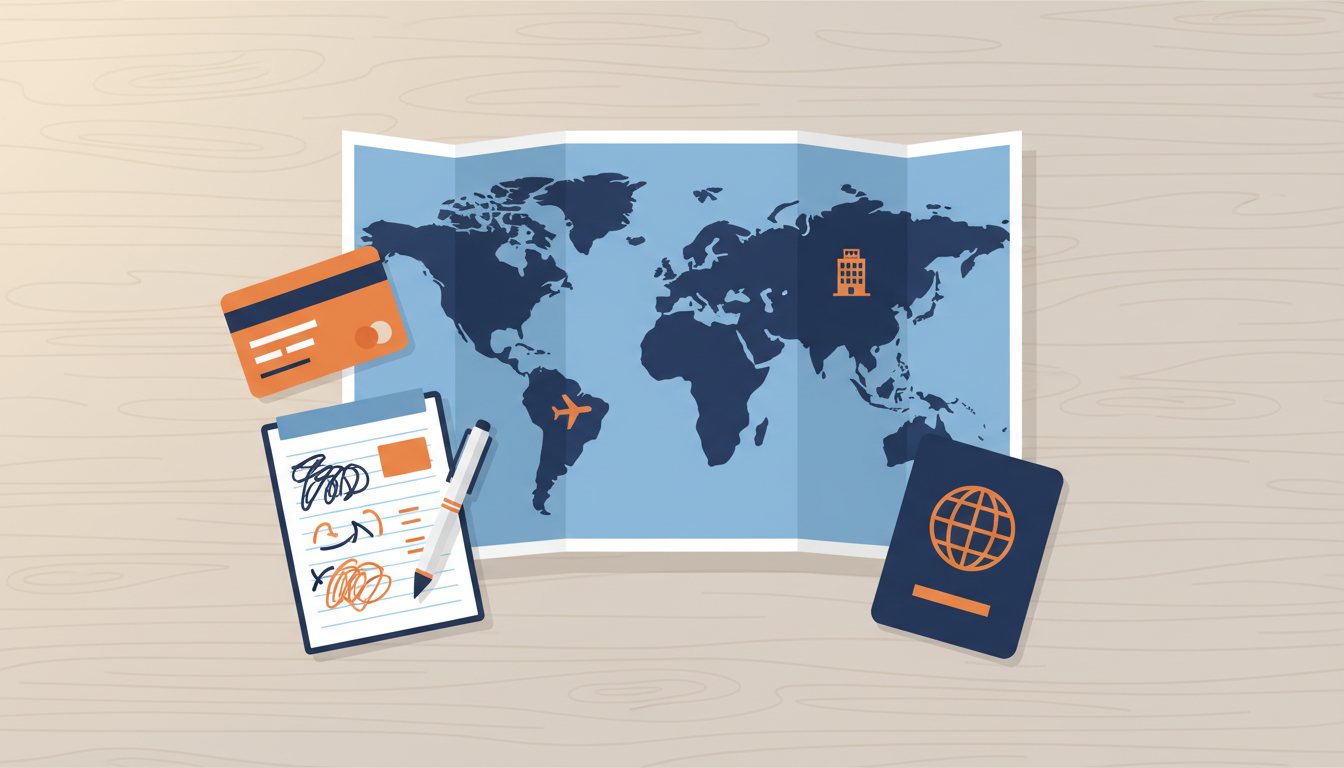 Kreditkarte Reisebudget planen: So finanzierst du deinen Urlaub 2025